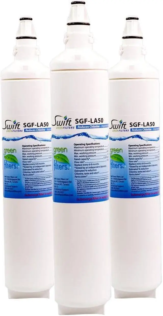 Main image of Swift Green Filters SGF-LA50 Compatible Refrigerator Water Filter for LG LT600P, 5231JA2006A, 46-9990,EFF-6003A, EFF-6004A, Made in USA