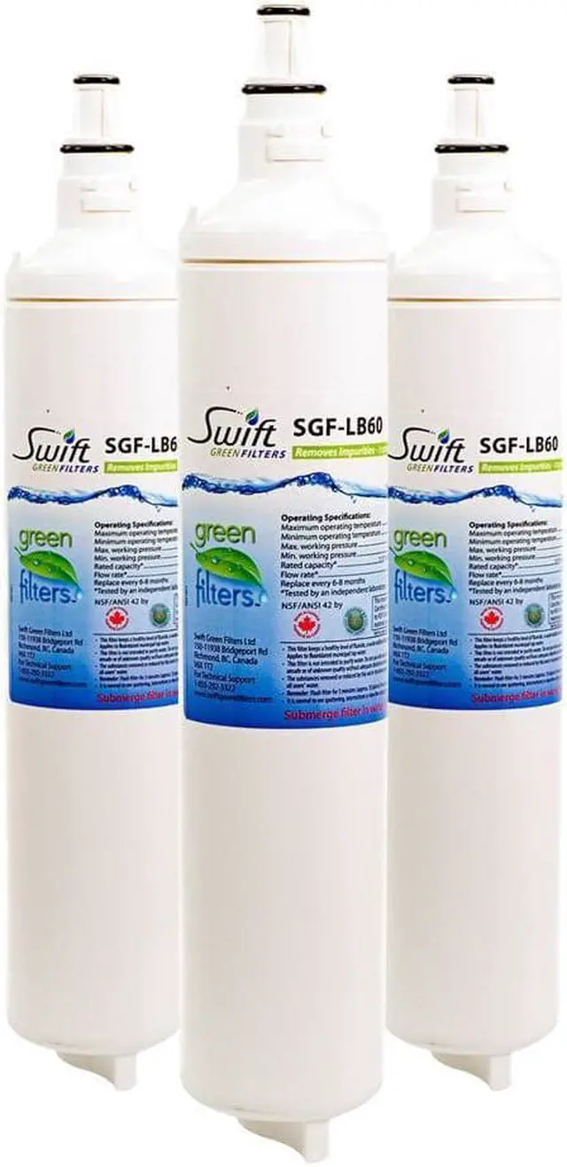 Main image of Swift Green Filters SGF-LB60 Compatible Refrigerator Water Filter for LG 5231JA2006B, LT 600P, 5231JA2006A, EFF-6004A, 46-9990, Made in USA