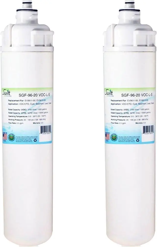 Main image of Swift Green Filters SGF-96-20 VOC-L-S Compatible Commercial Water Filter for EV9611-00, EV9610-00, EV9612-11, EV9612-16, Made in USA