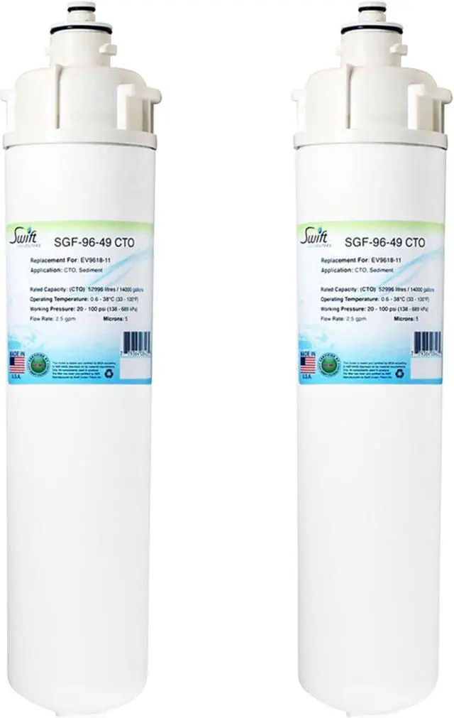 Main image of Swift Green Filters SGF-96-49 CTO Compatible Commercial Water Filter for EV9618-11,EV9618-16, Made in USA