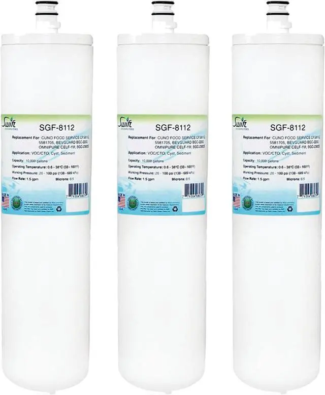 Main image of Swift Green Filters SGF-8112S Compatible Commercial Water Filter for CFS8110-S, 5572003 , Made in USA