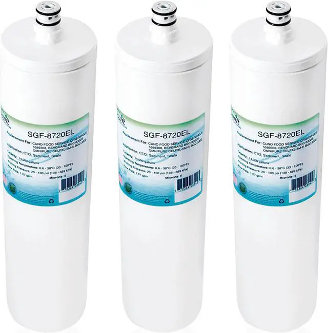 Main image of Swift Green Filters SGF-8720EL Compatible Commercial Water Filter for CFS8720-EL, 55893006, BGC-3300, CELFXL-5M.