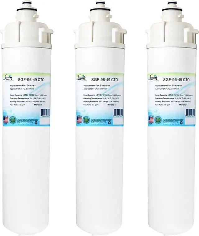 Main image of Swift Green Filters SGF-96-49 CTO Compatible Commercial Water Filter for EV9618-11,EV9618-16, Made in USA