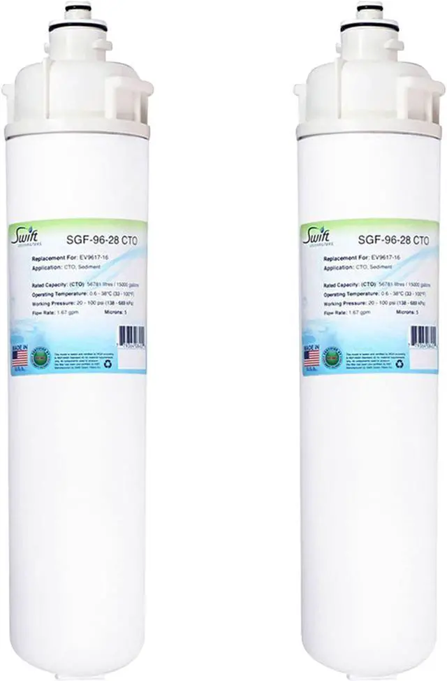 Main image of Swift Green Filters SGF-96-28 CTO Compatible Commercial Water Filter for EV9617-16, Made in USA