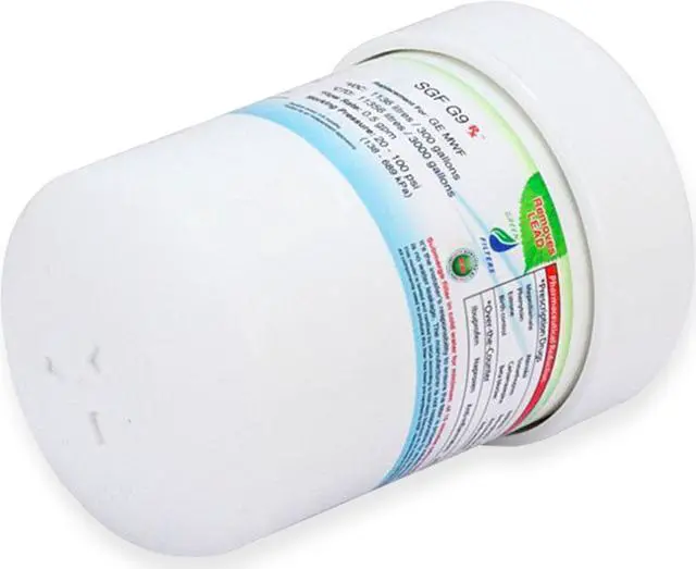 Alt view image 3 of 7 - Swift Green Filters SGF-G9 Rx Compatible Pharmaceuticals Refrigerator Water Filter for MWF, MWFA, WF-287,WF287, 469991, Made in USA