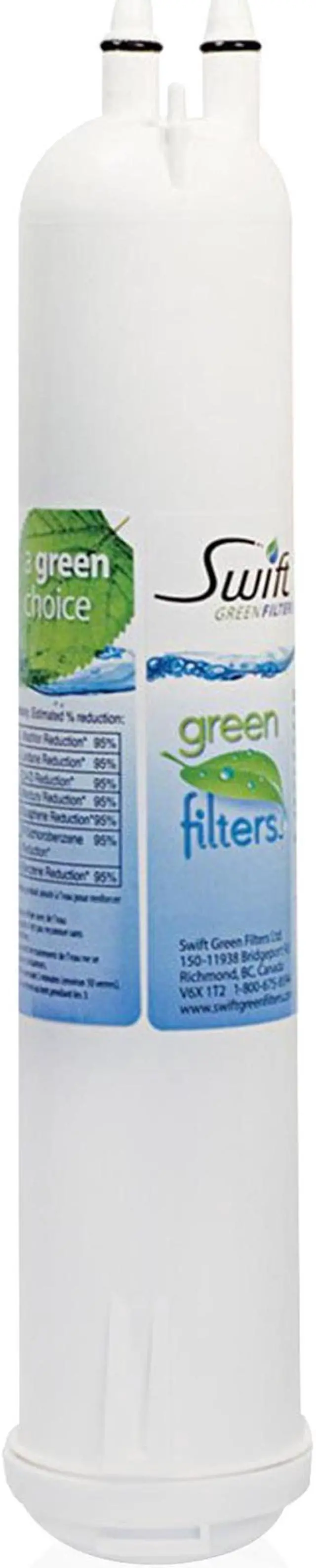 Main image of Swift Green Filters SGF-W71 Compatible Refrigerator Water Filter for 4396841, 4396710, EDR3RXD1, EFF-6016A, EFF-6008A, EDR3RXD1, Made in USA