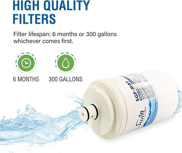 Alt view image 4 of 7 - Swift Green Filters SGF-M07 Compatible Refrigerator Water Filter for UKF7003, UKF7001, EDR7D1, Filter 7, Made in USA (1 Pack)