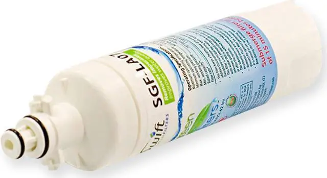 Alt view image 2 of 7 - Swift Green Filters SGF-LA07 Compatible Refrigerator Water Filter for LG LT700-P, 46-9690, ADQ36006102, ADQ36006101,EFF-6032A, PH21410, Made in USA (3 Pack).