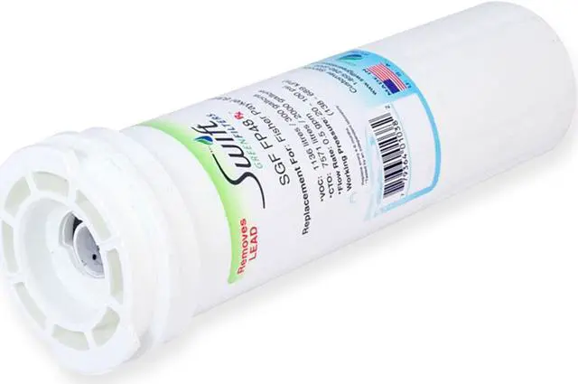 Alt view image 3 of 7 - Swift Green Filters SGF-FP48 Rx Compatible Pharmaceuticals Refrigerator Water Filter for 836848, WF296, EFF6017, 67003662, Made in USA