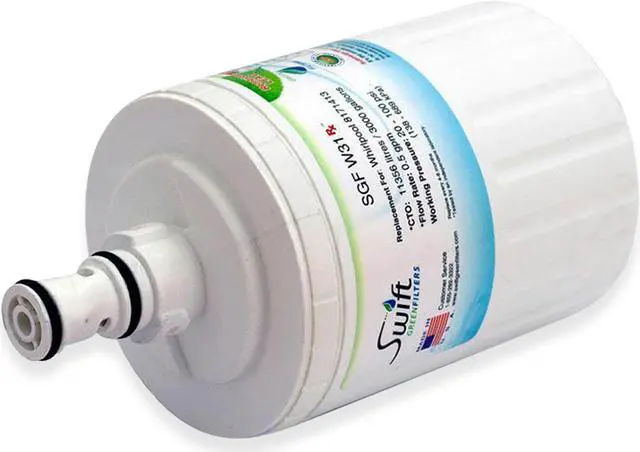 Alt view image 2 of 7 - Swift Green Filters SGF-W31 Rx Compatible Pharmaceuticals Refrigerator Water Filter for 8171413, EDR8D1, 46-9002, Made in USA