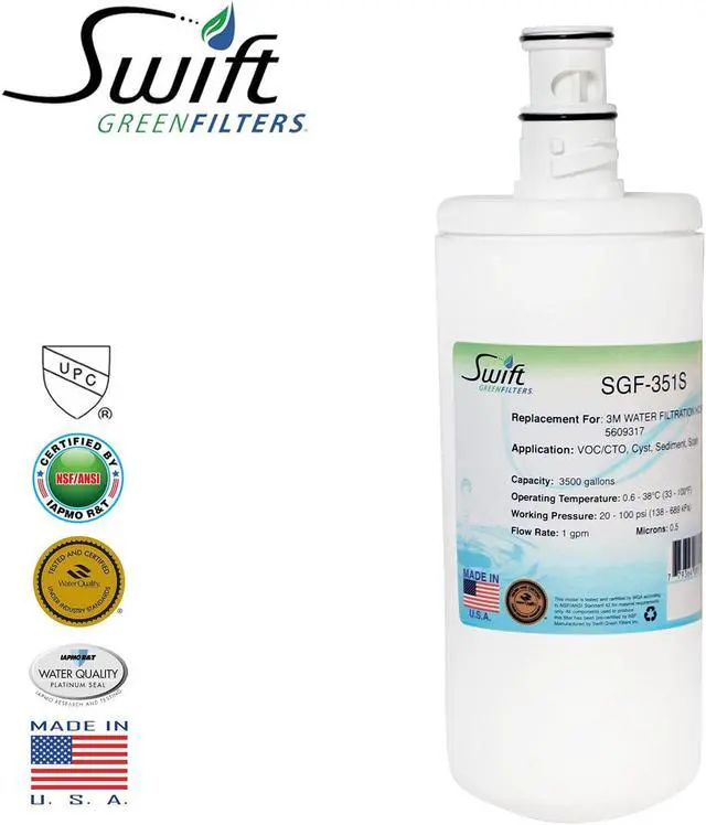 Main image of Swift Green Filters SGF-351S Compatible Commercial Water Filter for HC351-S, 5609317 , Made in USA .