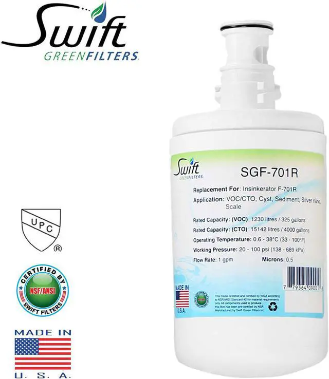 Main image of Swift Green Filters SGF-701R Compatible Commercial Water Filter for F-701R , Made in USA.