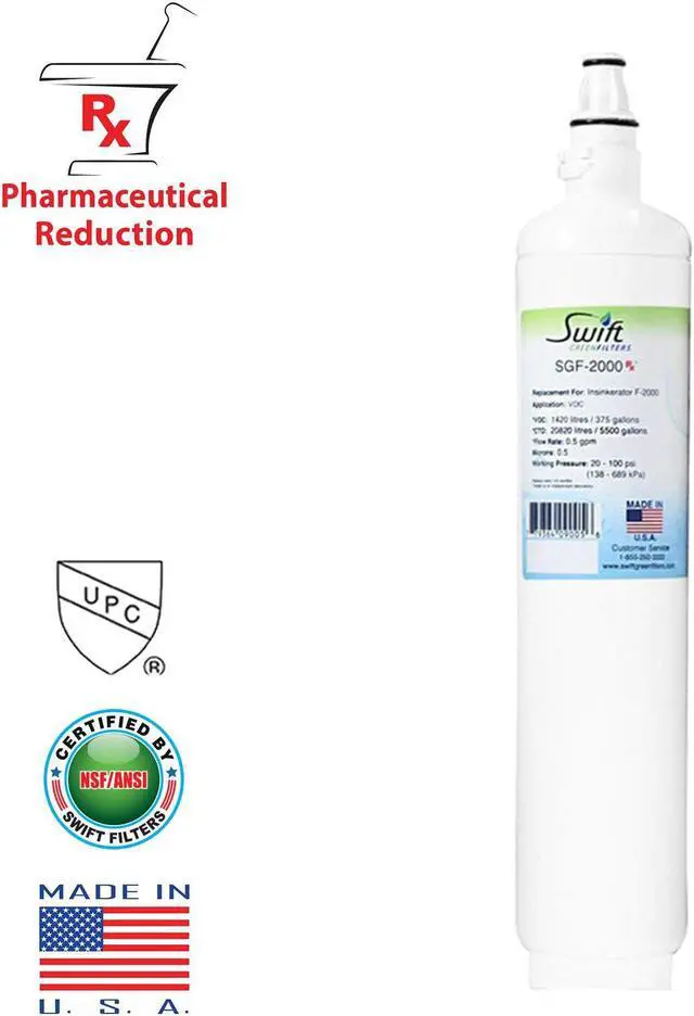 Main image of Insinkerator F-2000 Water Filter Replacement SGF-2000 by Swift Green Filters