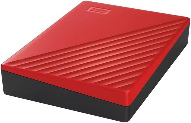 Alt view image 4 of 13 - WD 5TB My Passport Portable Storage USB 3.2 Gen 1 - Red - WDBPKJ0050BRD-WESN