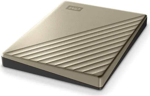 Alt view image 4 of 6 - WD 4TB My Passport Ultra Portable Storage External Hard Drive USB-C Gold WDBFTM0040BGD-CESN