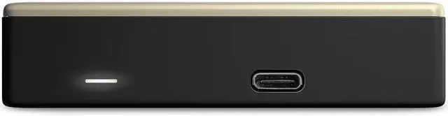 Alt view image 5 of 6 - WD 4TB My Passport Ultra Portable Storage External Hard Drive USB-C Gold WDBFTM0040BGD-CESN