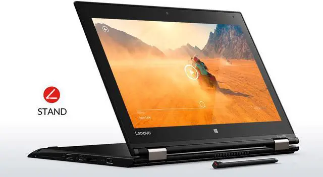 Alt view image 3 of 7 - Lenovo ThinkPad Yoga 260 Convertible - 12.5" Touch, Core i5 6300U 2.4GHz, 8 GB RAM, 256 GB SSD, Win 10 Pro - Grade B