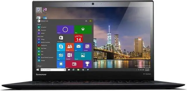 Main image of Lenovo Thinkpad X1 Carbon 3rd G Ultrabook: Intel i5-5300U 2.3GHz, 8GB, 240GB SSD, 14”, Webcam, HDMI, Win 10 Pro - (Grade-B)