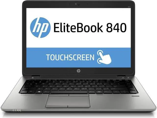 Alt view image 5 of 5 - HP EliteBook 840 G2 14" FHD Touchscreen Business Laptop: i5-5200u 2.2GHz; 16G RAM; 512G SSD; Webcam; Win10 pro