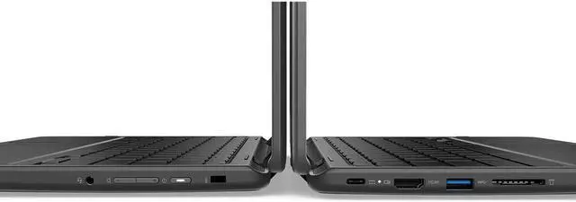 Alt view image 5 of 6 - Lenovo N23 Yoga 2-in-1 Convertible Chromebook: 11.6-Inch HD IPS Touch Screen, MTK 8173c Quad-Core, 4GB RAM, 32GB SSD, Chrome OS  (Grade B/C Condition)