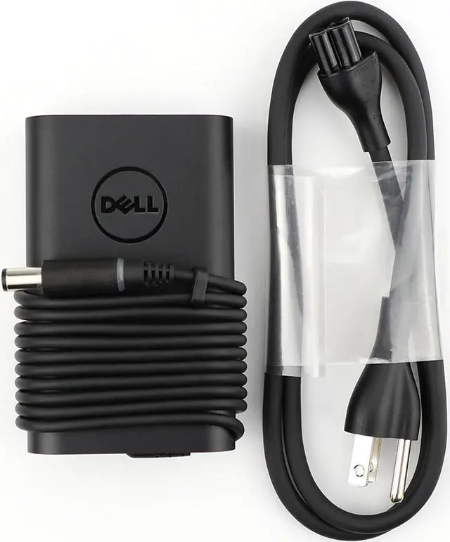 Alt view image 5 of 7 - Genuine Original Dell Slim 65W AC Adapter, 19V/3.34A, 7.4mm x 5.0mm with central pin. DP/N: 0JNKWD