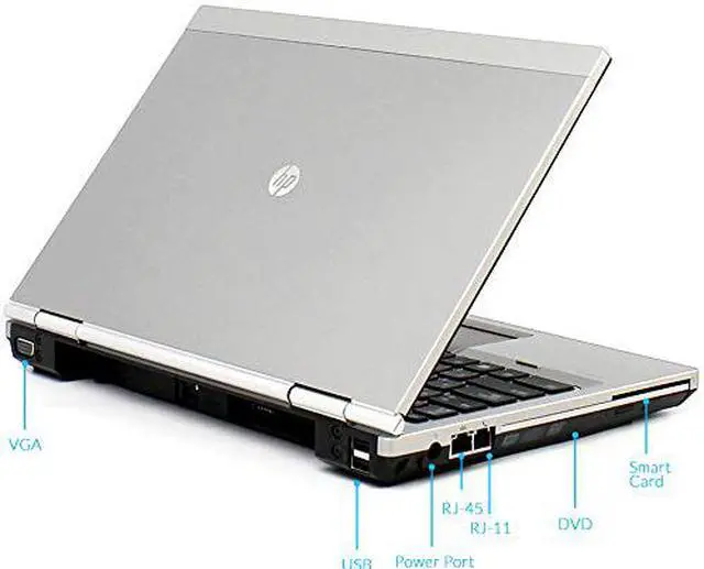 Alt view image 2 of 6 - HP ELITEBOOK 2570P Business Laptop: Intel core i7 - 3520m 2.9Ghz, 8GB RAM, 128GB SSD, 12.5",  DVDRW,  Windows 10 Pro. NO Webcam