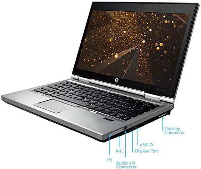 Alt view image 3 of 6 - HP ELITEBOOK 2570P Business Laptop: Intel core i7 - 3520m 2.9Ghz, 8GB RAM, 128GB SSD, 12.5",  DVDRW,  Windows 10 Pro. NO Webcam