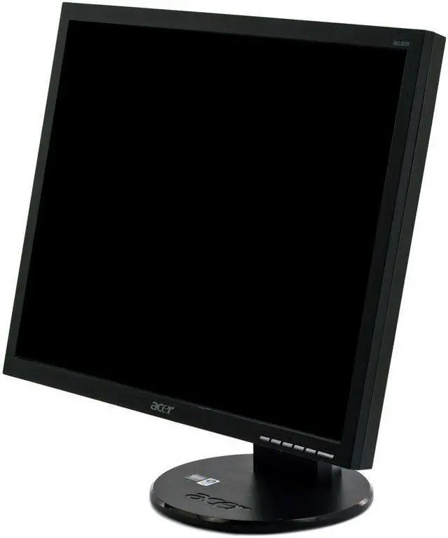 Alt view image 5 of 5 - Acer B193 19" 1280x1024 2000:1 LCD Monitor with Integrated Speakers  Includes VGA and Power Cord