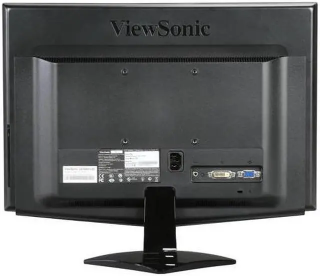 Alt view image 2 of 3 - ViewSonic VA1948m-LED Black 19" 5ms LED BackLight LCD Monitor w/Speakers 250 cd/m2 DC 10,000,000:1 (1,000:1)