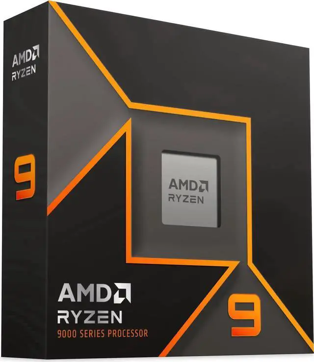 Alt view image 3 of 3 - AMD Ryzen 9 9950X - Ryzen 9 9000 Series Granite Ridge (Zen 5) 16-Core 4.3 GHz - Socket AM5 170W - Radeon Graphics Processor - 100-100001277WOF