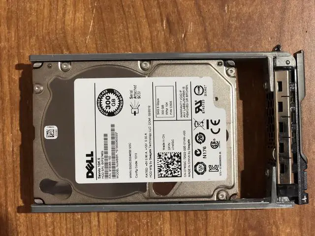 Alt view image 3 of 6 - DELL 300GB 10K 6G SFF SAS Hard Drive 745GC