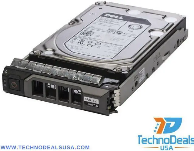 Main image of Dell GKWHP - Dell 8TB 3.5" Nearline SAS 7.2K 12Gb/s Hard Drive