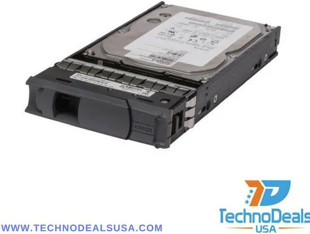 Main image of NetApp X411A-R5 450 GB Hard Drive - Internal - SAS (3Gb/s SAS)