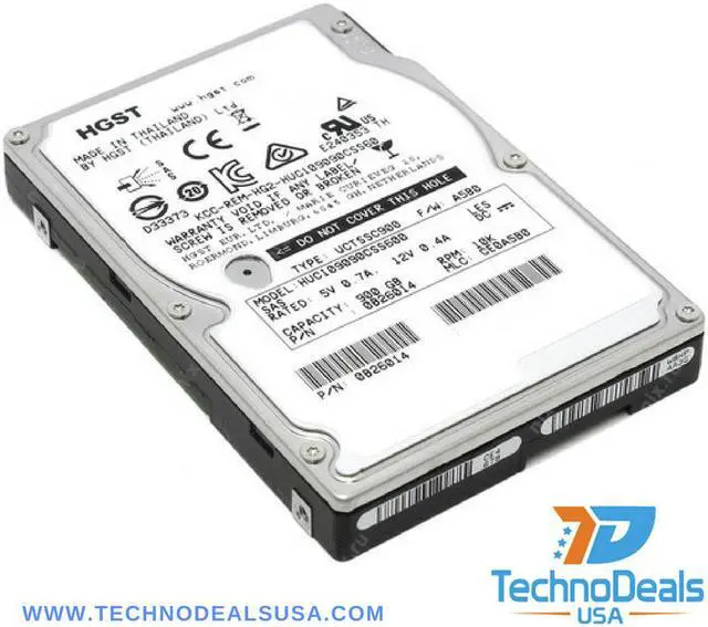 Main image of HITACHI Huc109090Css600  New With Full Mfg Warranty. Ultrastar C10K900 900Gb 10000Rpm Sas6Gbits 64Mb Buffer 2.5Inch Enterprise Hard Drive
