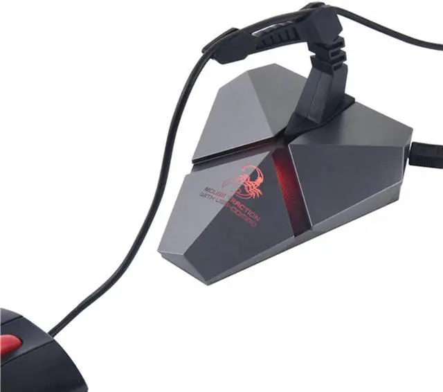 Alt view image 5 of 5 - Speed 3-Port USB HUB 2.0 3.0 Gaming HUB Mouse Bun USB Hub Splitter TF Card Reader Mouse Clamp USB-COMBO Bait
