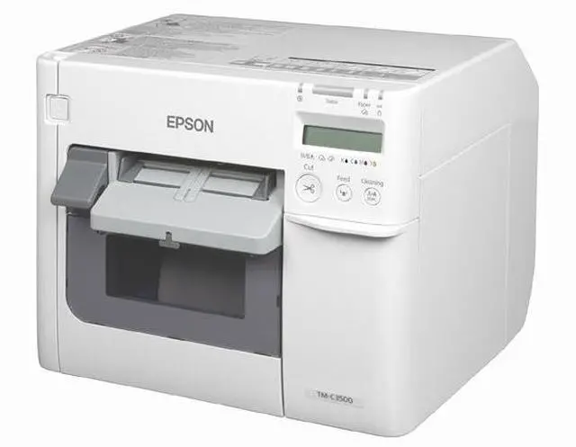 Alt view image 2 of 3 - Epson TM-C3500 Desktop Inkjet Printer - Color - Label Print