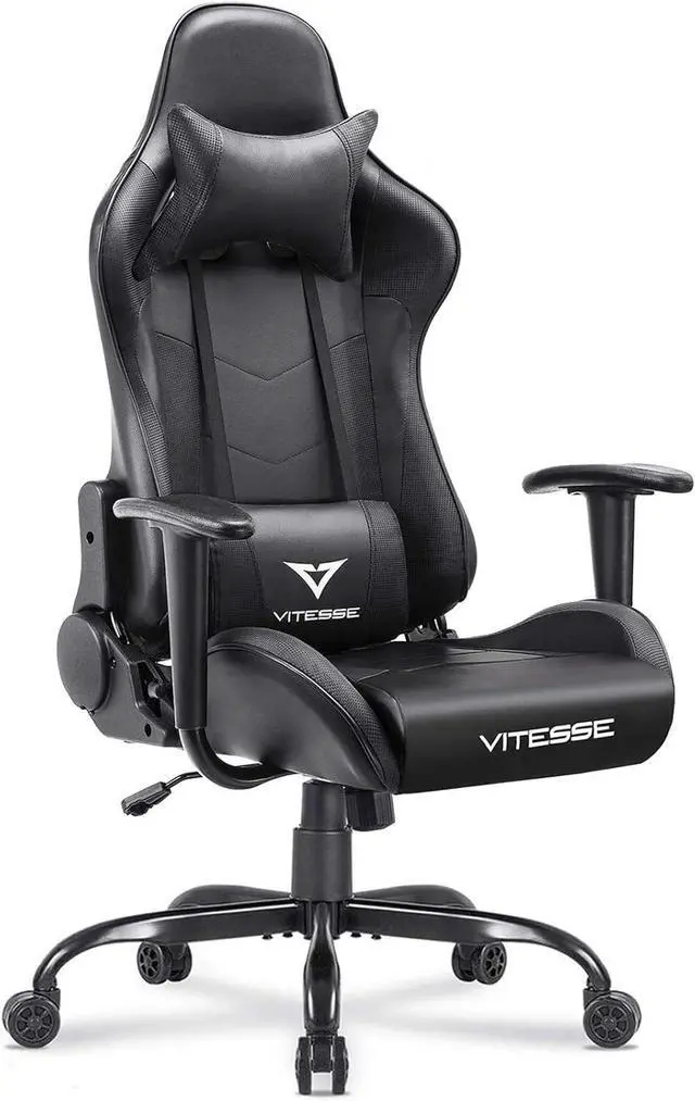 Main image of Vitesse gaming chair, 2022 Racing style gamer chair for teens,Comfortable High Back game chair,Lumbar Support and Headrest Computer Chair with Height Adjustable Swivel Office Chair