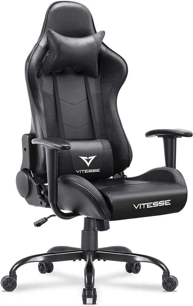 Main image of VITESSE Ergonomic Gaming Chair for Adults, 330 lbs PC & Office Chair, Racing Style with Lumbar Support & Headrest
