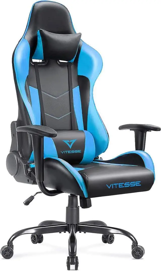 Main image of VITESSE Ergonomic Gaming Chair for Adults, 300 lbs PC Computer Gaming Office Chair with Lumbar Support and Headrest