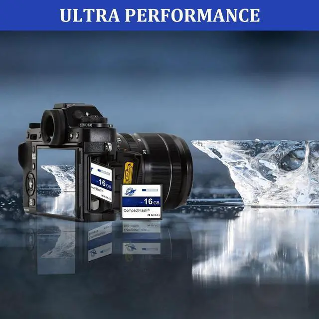 Alt view image 3 of 7 - THREE COLOUR DOGFISH Compact Flash Memory Card 16GB 133X CF Camera Cards for Professional Photographer, Videographer