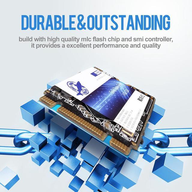 Alt view image 5 of 5 - Dogfish M.2 2242 500GB Internal Solid State Drive 3D NAND TLC SATA III 6 Gb/s Hard Drive M2 for PC Desktop Laptop MAC (M.2 2242 500GB)