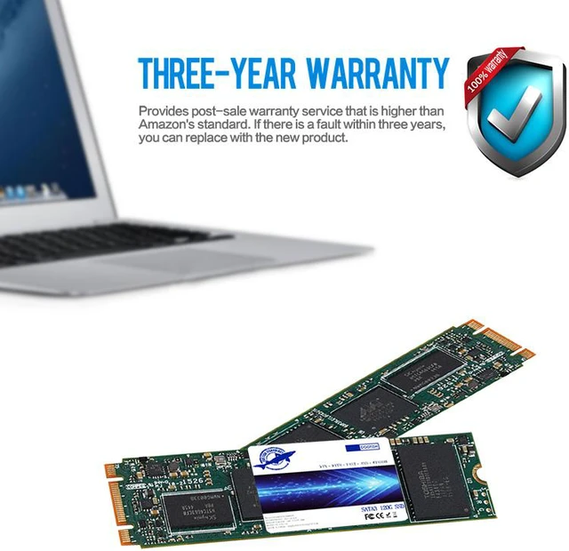 Alt view image 3 of 5 - Dogfish SSD 60GB M.2 Ngff 2280 Internal Solid State Drive MLC Laptop Hard Drive M2 (60GB)