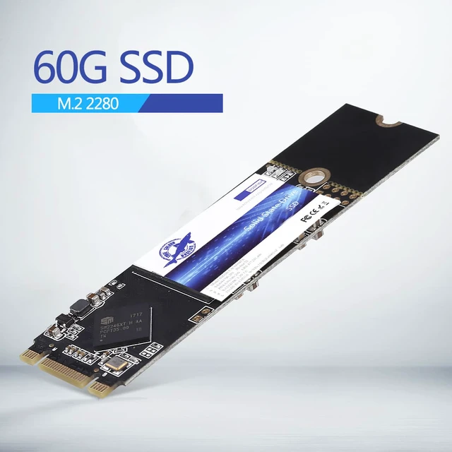 Main image of Dogfish SSD 60GB M.2 Ngff 2280 Internal Solid State Drive MLC Laptop Hard Drive M2 (60GB)