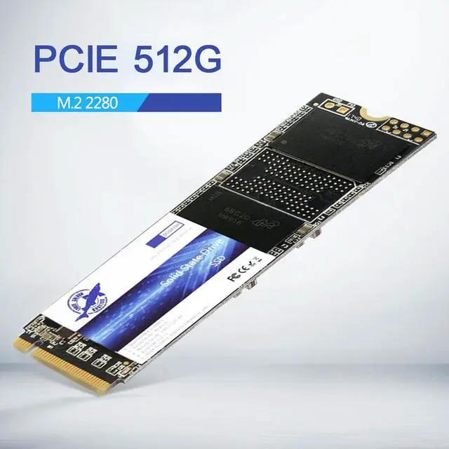 Alt view image 2 of 7 - Dogfish M.2 SSD 512GB 3D NAND TLC SATA III 6 Gb/s, M.2 (2280mm) Internal Solid State Drive - Compatible with Desktop PC Laptop - (M.2 2280 512GB)