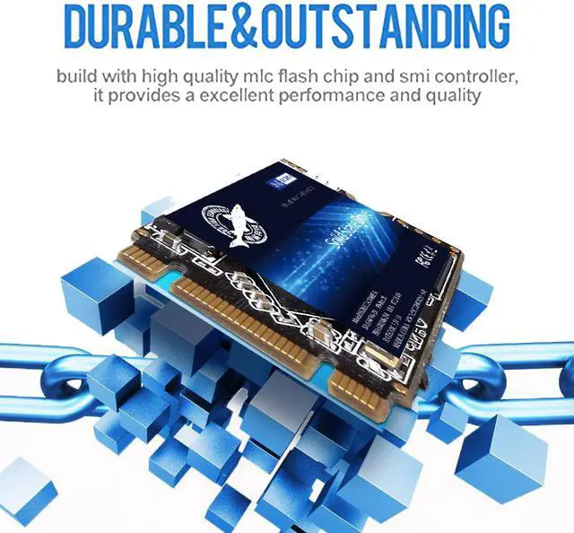 Alt view image 6 of 6 - M.2 2242 SSD 1TB Dogfish 3D NAND QLC SATA III 6 Gb/s, Internal Solid State Drive Compatible with Desktop PC Laptop (M.2 2242 1TB)