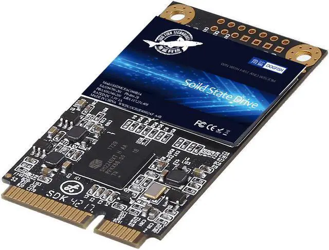 Alt view image 6 of 6 - mSATA SSD 64GB Dogfish 3D NAND SATA III 6 Gb/s, mSATA (30x50.9mm) Internal Solid State Drive Compatible with Desktop PC Laptop (mSATA 64GB)