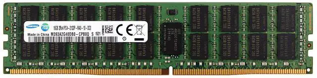 Main image of (NOT FOR HOME PC!) Samsung 16GB 2Rx4 PC4-2133P PC4-17000 DDR4 2133MHz 1.2V ECC REG RDIMM Memory RAM