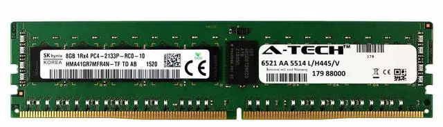 Main image of (NOT FOR HOME PC!) Hynix 8GB DDR4 2133MHz REG RDIMM Dell PowerEdge R730xd R730 R630 T630 Memory RAM