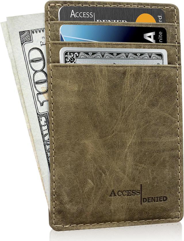 Access Denied Men's Slim Bifold Wallet