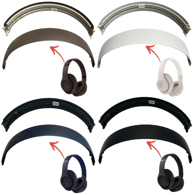 Alt view image 2 of 7 - Beats By Dre Studio Pro Wireless Headband Arch Replacement (New) - Parts